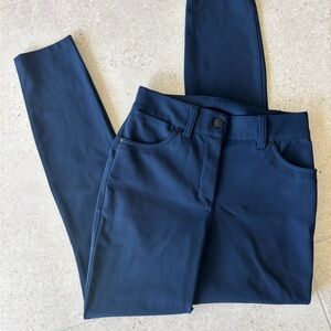 Lululemon Athletica Dark Blue 5 pocket trousers